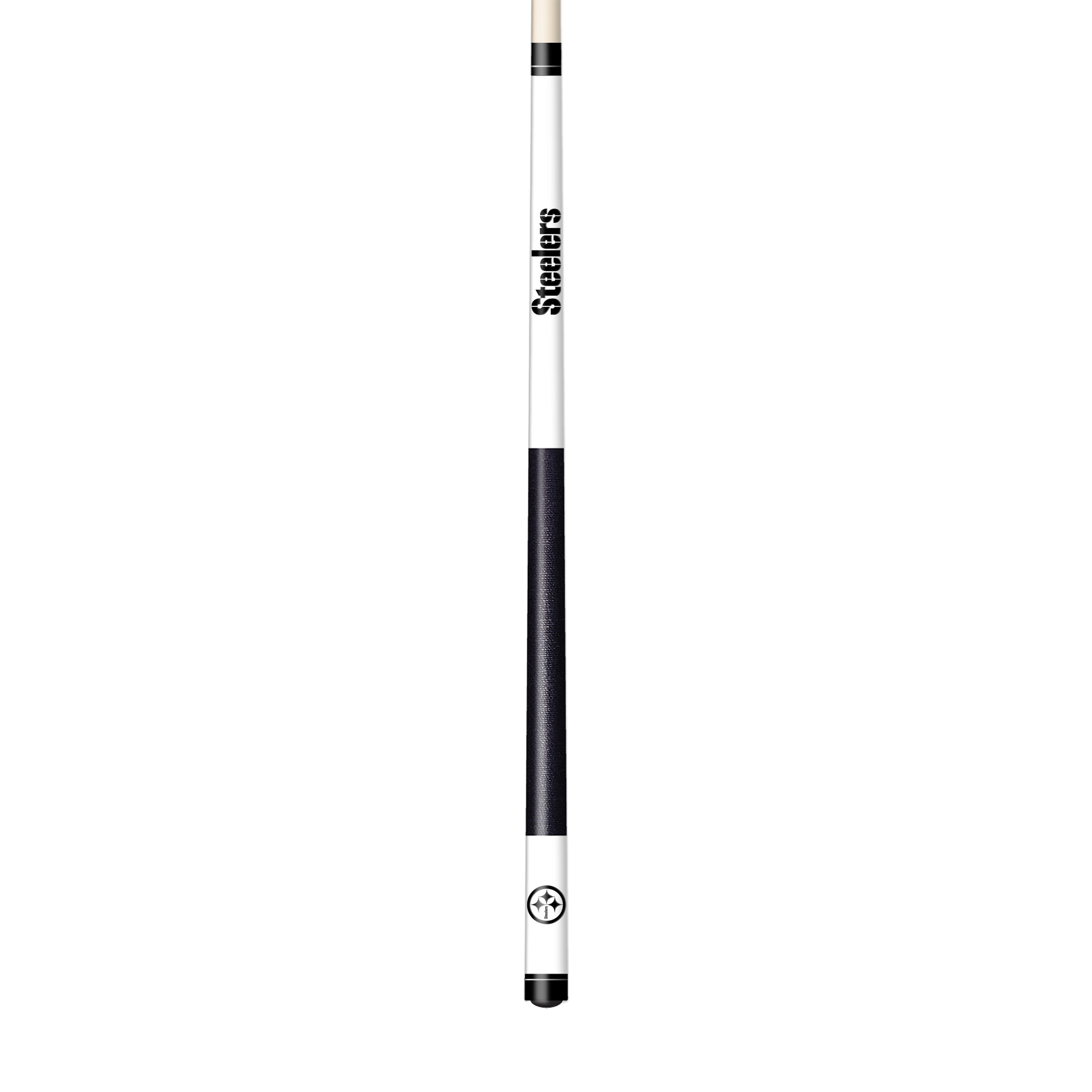 pittsburgh steelers laser etched maple wood billiard cue