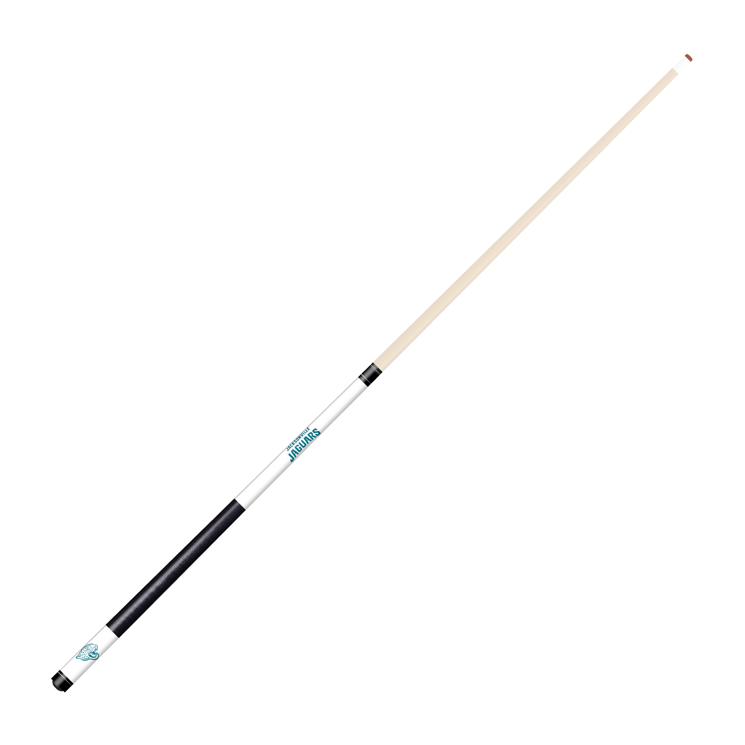 jacksonville jaguars laser etched maple billiard cue