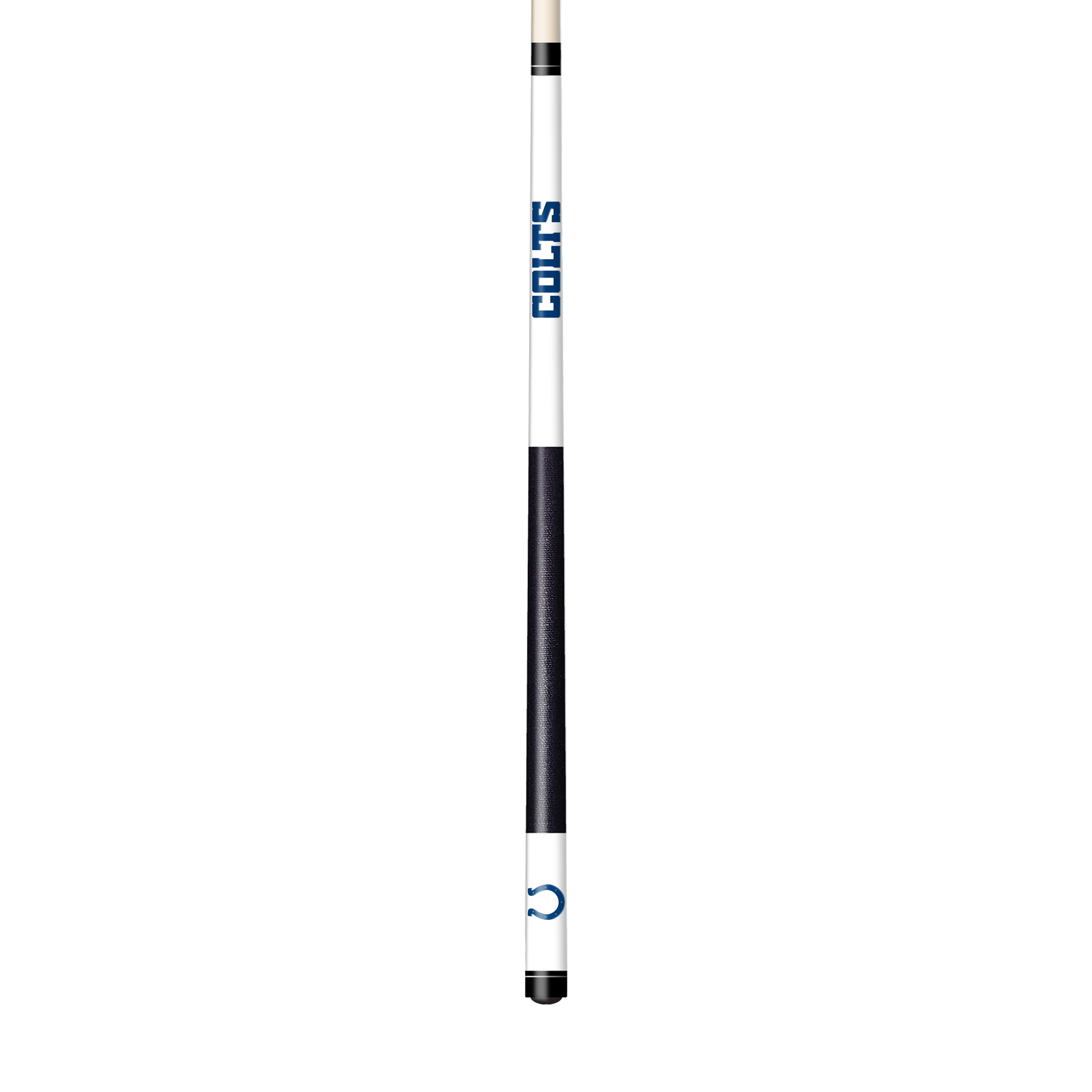 indianapolis colts laser etched maple billiard cue
