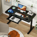 48 Inch Height Adjustable Electric Desk with USB Ports 22 48 Inch Height Adjustable Electric Desk with USB Ports