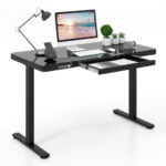 48 Inch Height Adjustable Electric Desk with USB Ports 24 48 Inch Height Adjustable Electric Desk with USB Ports