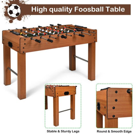 48 Inch Indoor Competition Foosball Table with Steel Rods 12 48 Inch Indoor Competition Foosball Table with Steel Rods - Image 12