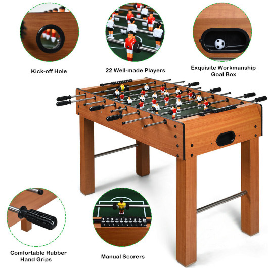 48 Inch Indoor Competition Foosball Table with Steel Rods 13 48 Inch Indoor Competition Foosball Table with Steel Rods - Image 13