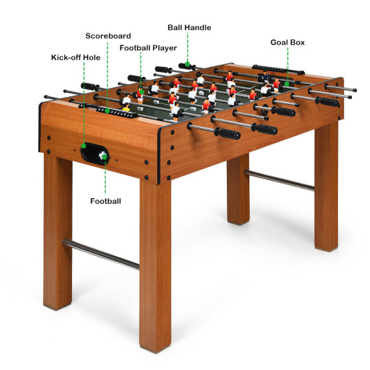 48 Inch Indoor Competition Foosball Table with Steel Rods 14 48 Inch Indoor Competition Foosball Table with Steel Rods - Image 14