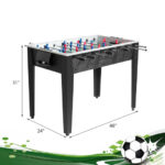 48 Inch Sturdy MDF Foosball Table with Accessories