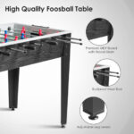 48 Inch Sturdy MDF Foosball Table with Accessories