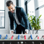 48 Inch Sturdy MDF Foosball Table with Accessories
