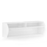 48 Inch Wall Mounted 2 Tier Floating TV Console Shelf
