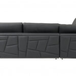 117-Inch Dark Gray Italian Leather L-Shaped Sectional Sofa 9 117-Inch Dark Gray Italian Leather L-Shaped Sectional Sofa