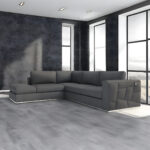 117-Inch Dark Gray Italian Leather L-Shaped Sectional Sofa 12 117-Inch Dark Gray Italian Leather L-Shaped Sectional Sofa