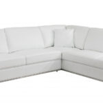 117" White Italian Leather Reclining L Shaped Corner Sectional 11 117" White Italian Leather Reclining L Shaped Corner Sectional
