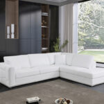 117" White Italian Leather Reclining L Shaped Corner Sectional 15 117" White Italian Leather Reclining L Shaped Corner Sectional