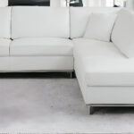 117" White Italian Leather Reclining L Shaped Corner Sectional 10 117" White Italian Leather Reclining L Shaped Corner Sectional