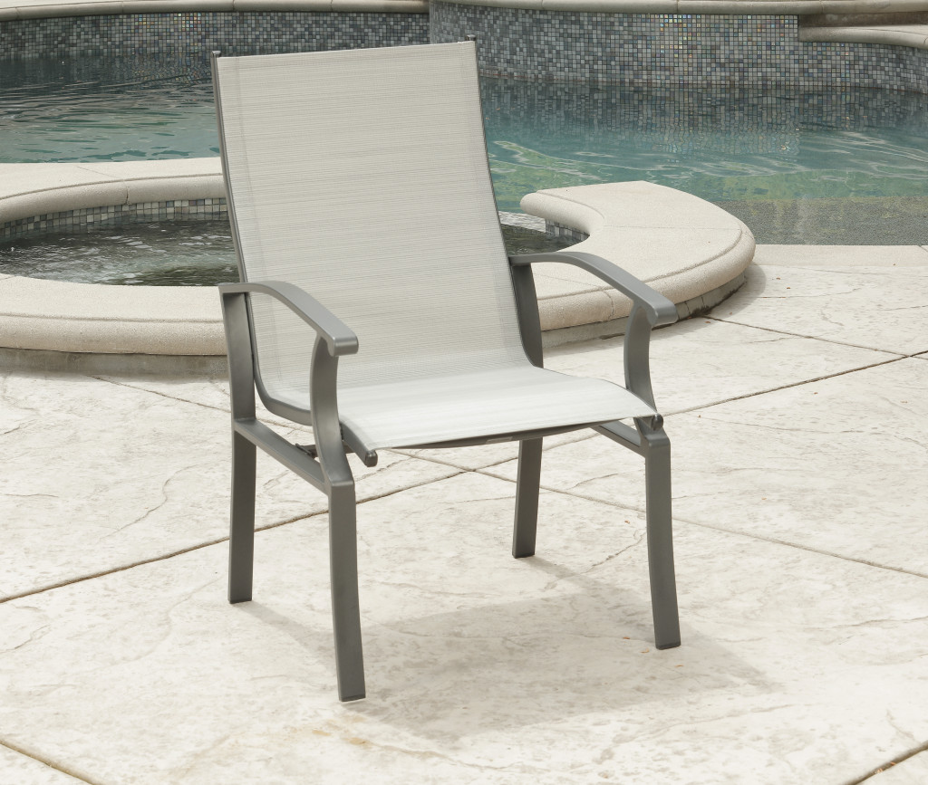 Black and Gray Rectangular Glass Dining Set, 7-Piece 4 Black and Gray Rectangular Glass Dining Set, 7-Piece - Image 4