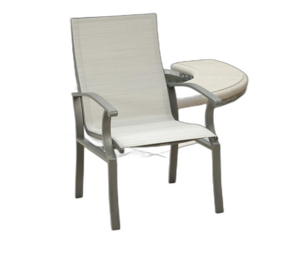 Black and Gray Rectangular Glass Dining Set, 7-Piece 6 Black and Gray Rectangular Glass Dining Set, 7-Piece - Image 6