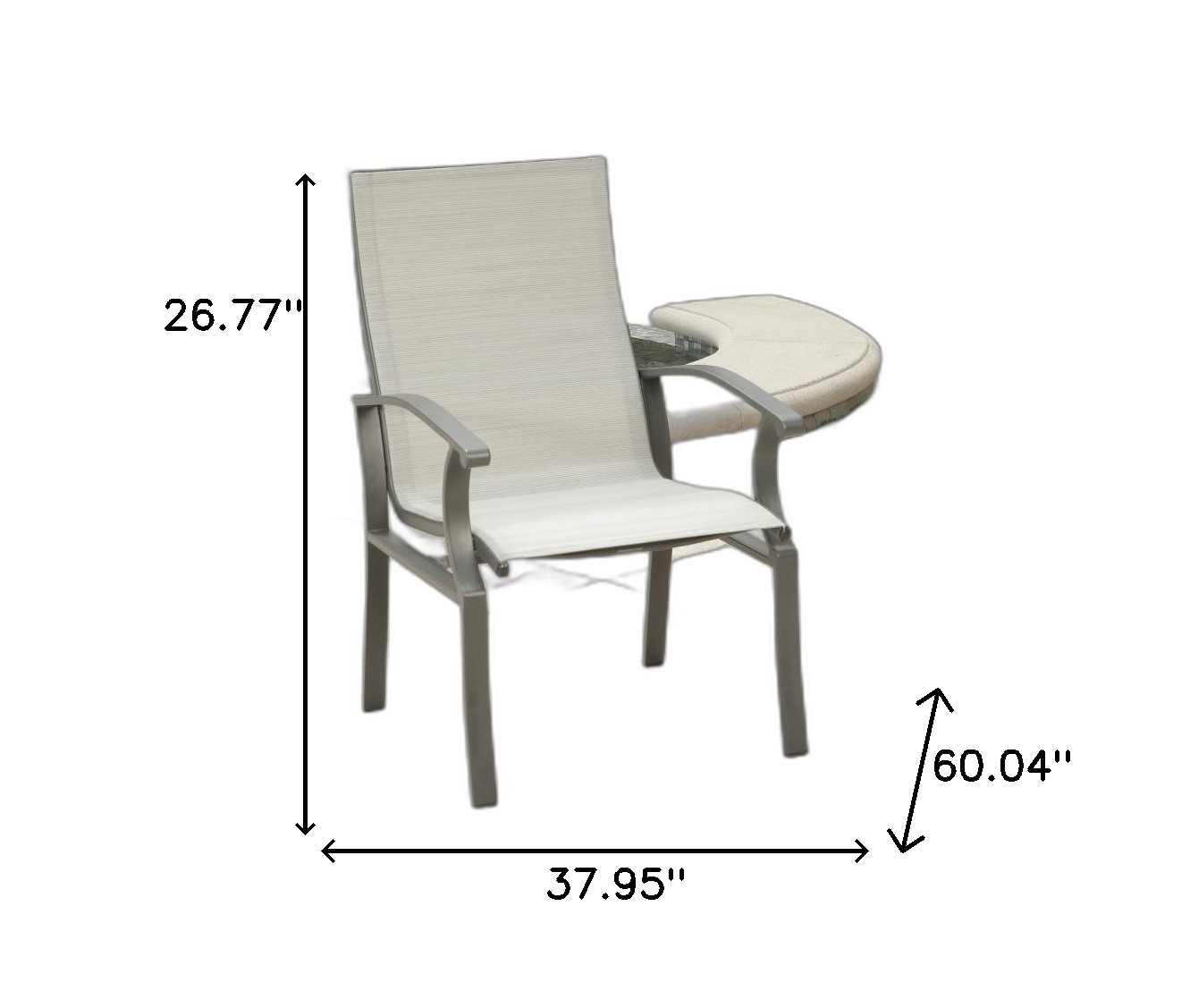 Black and Gray Rectangular Glass Dining Set, 7-Piece 7 Black and Gray Rectangular Glass Dining Set, 7-Piece - Image 7