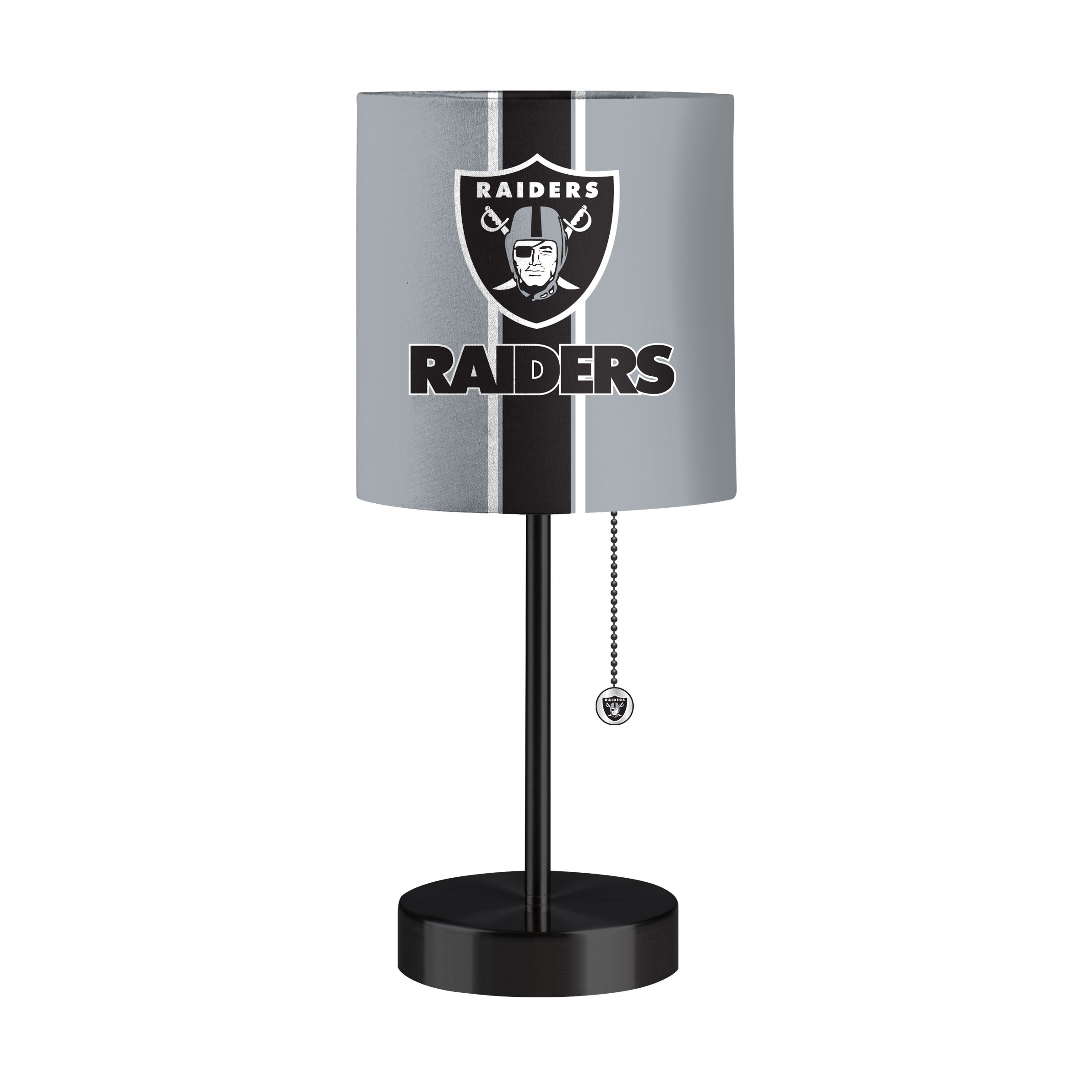 las vegas raiders usb charging desk lamp