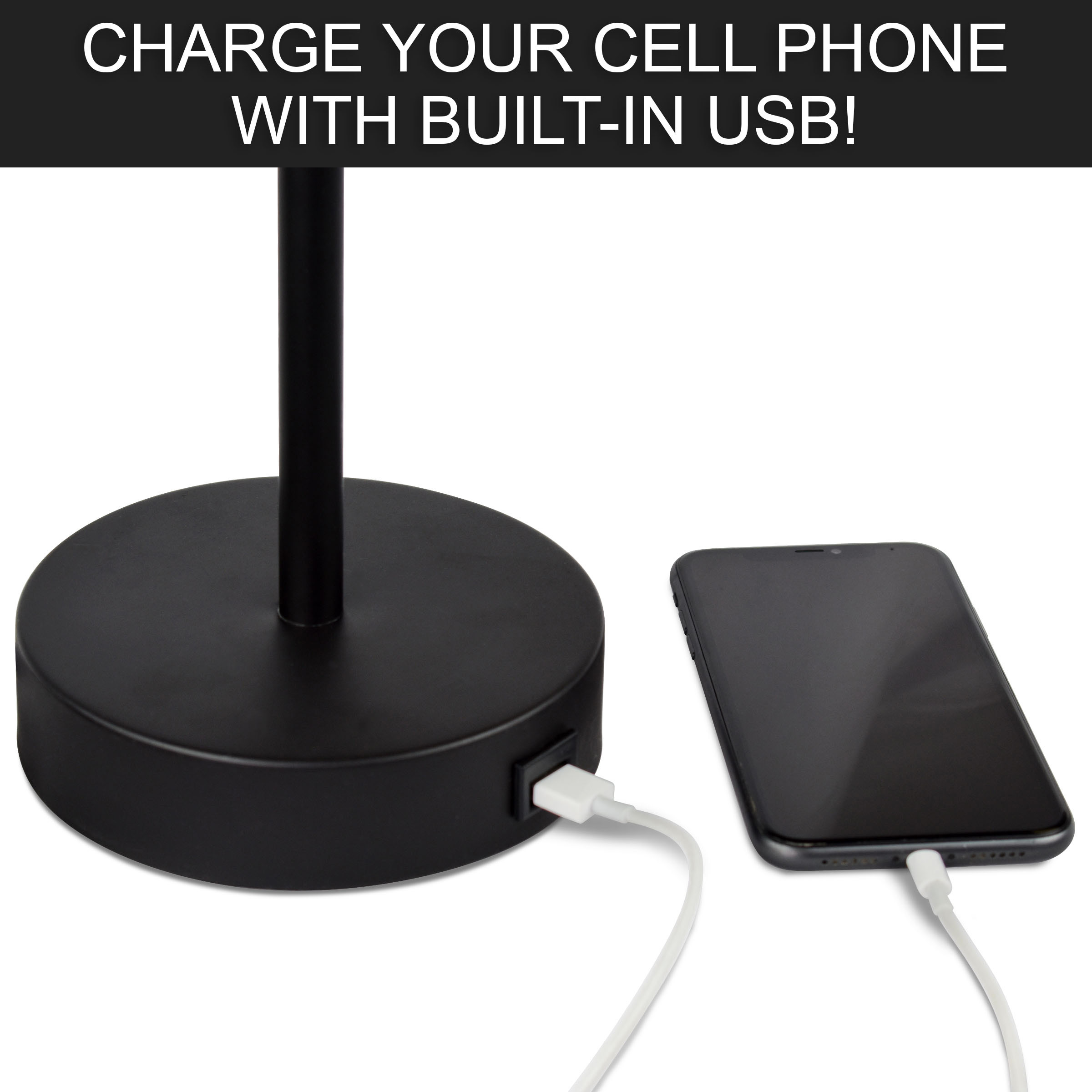 new orleans saints usb charging desk lamp