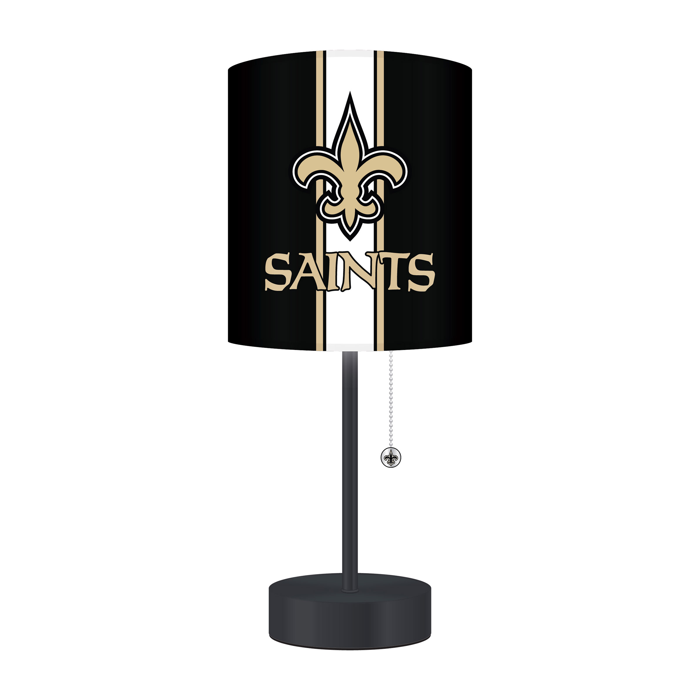 new orleans saints usb charging desk lamp