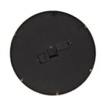 21 Inch Black and Gold Exposed Gear Wall Clock