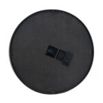 Black and Gold Round Metal Glass Analog Wall Clock 20
