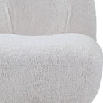 32-Inch White Sherpa Swivel Slipper Chair for Small Spaces 10 32-Inch White Sherpa Swivel Slipper Chair for Small Spaces