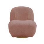 32 Inch Pink Sherpa Swivel Slipper Chair Modern Design 7 32 Inch Pink Sherpa Swivel Slipper Chair Modern Design