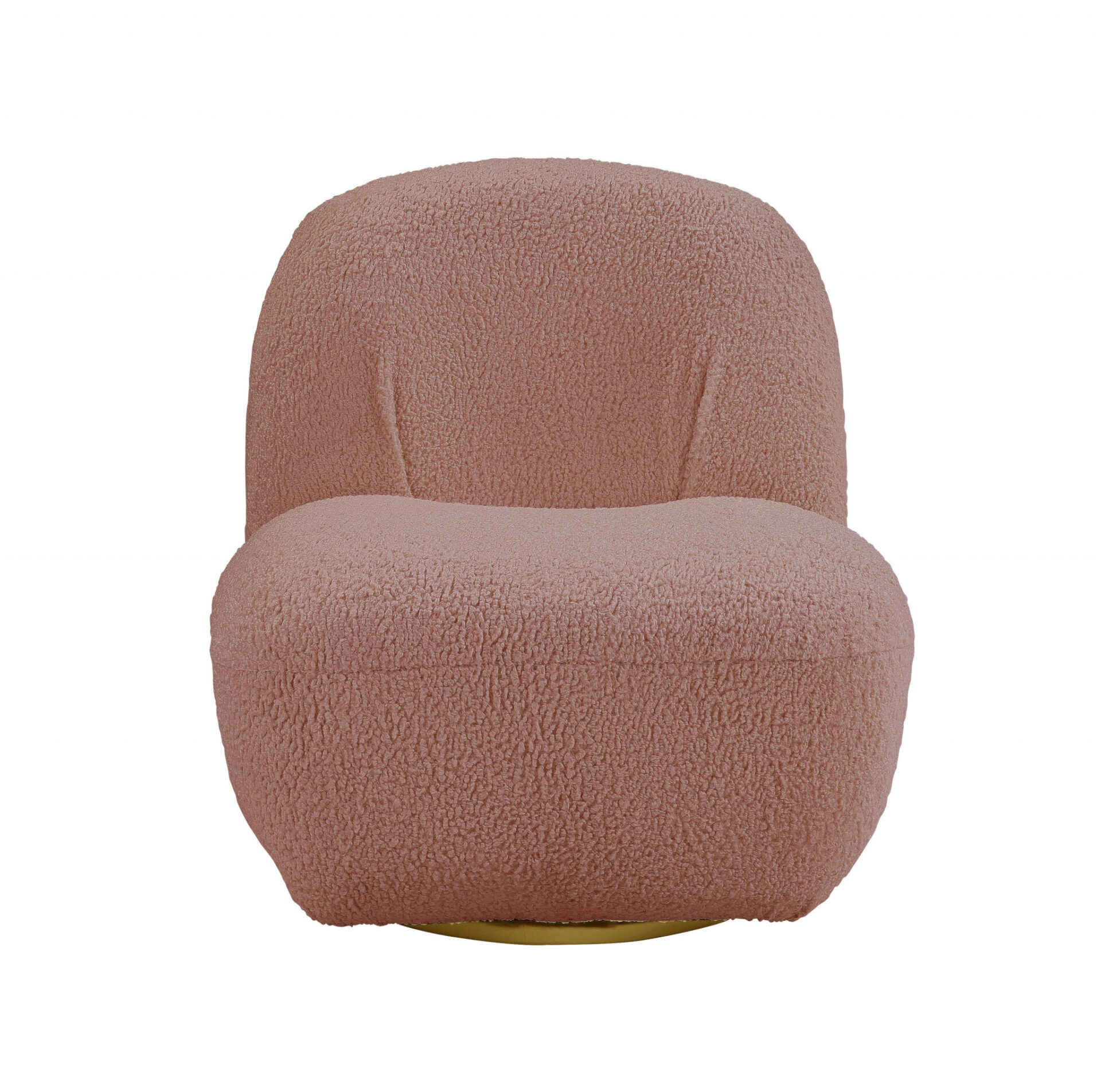 32 Inch Pink Sherpa Swivel Slipper Chair Modern Design 1 32 Inch Pink Sherpa Swivel Slipper Chair Modern Design