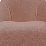 32 Inch Pink Sherpa Swivel Slipper Chair Modern Design 11 32 Inch Pink Sherpa Swivel Slipper Chair Modern Design
