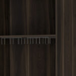 27 Inch Dark Brown Corner Bar Cabinet With Shelves 10 27 Inch Dark Brown Corner Bar Cabinet With Shelves