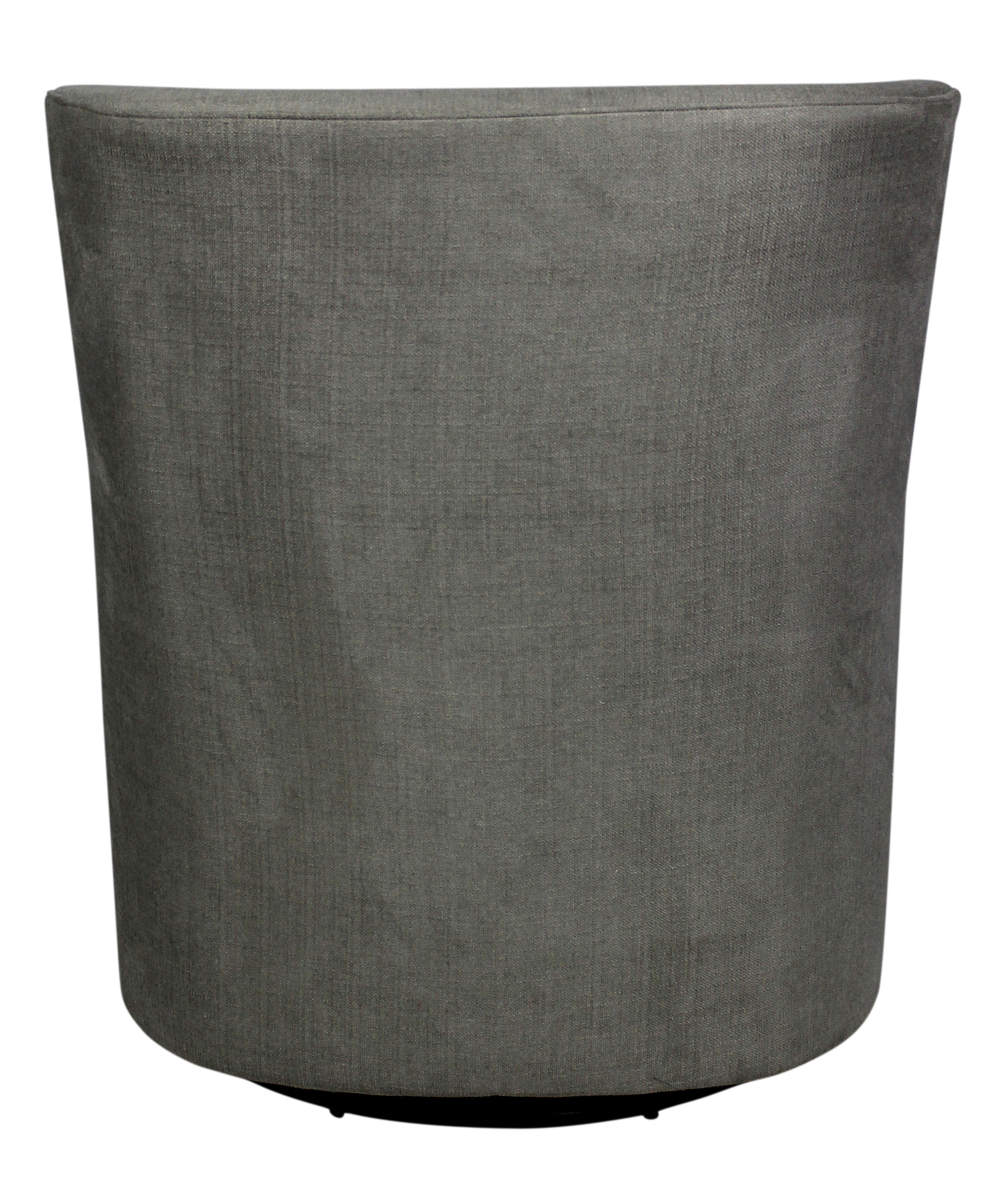 30 Inch Gray Polyester Blend Swivel Arm Chair 8 30 Inch Gray Polyester Blend Swivel Arm Chair