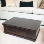 40 Inch Brown Distressed Lift Top Solid Wood Coffee Table 7 40 Inch Brown Distressed Lift Top Solid Wood Coffee Table
