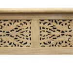 46" Antique White Carved Wood Bench with Flip-Top Storage 12 46" Antique White Carved Wood Bench with Flip-Top Storage