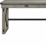 67 Inch Brown L Shaped Desk with Drawer Storage 9 67 Inch Brown L Shaped Desk with Drawer Storage