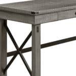 67 Inch Gray L Shaped Writing Desk With Drawer 10 67 Inch Gray L Shaped Writing Desk With Drawer
