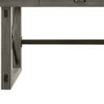 67 Inch White and Gray Marble L Shape Writing Desk 8 67 Inch White and Gray Marble L Shape Writing Desk