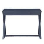 Charcoal Writing Desk with Adjustable Assembly and Storage Drawer 9 Charcoal Writing Desk with Adjustable Assembly and Storage Drawer