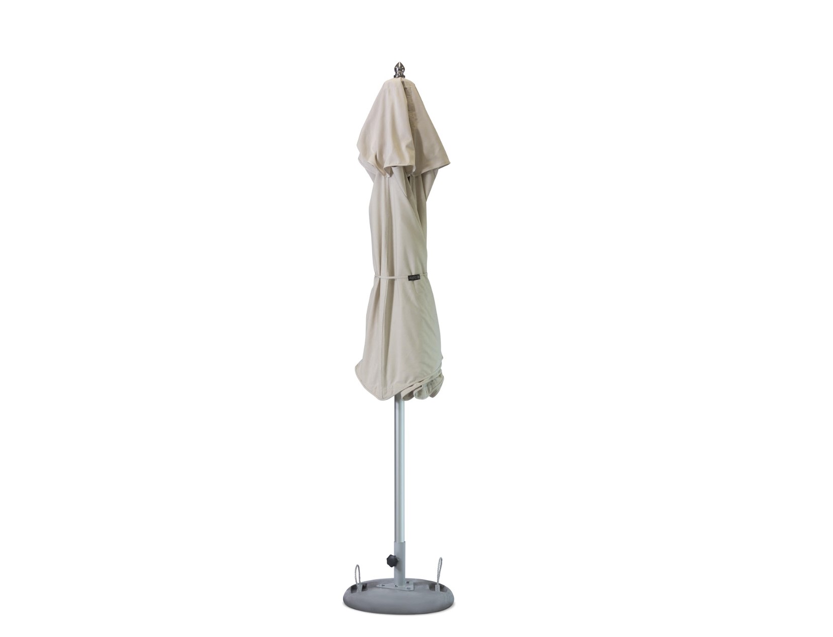 13' Ecru Round Market Patio Umbrella with Durable Polyester Canopy 2 13' Ecru Round Market Patio Umbrella with Durable Polyester Canopy - Image 2