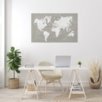 25-Inch x 40-Inch Neutral Canvas Contemporary Wall Art