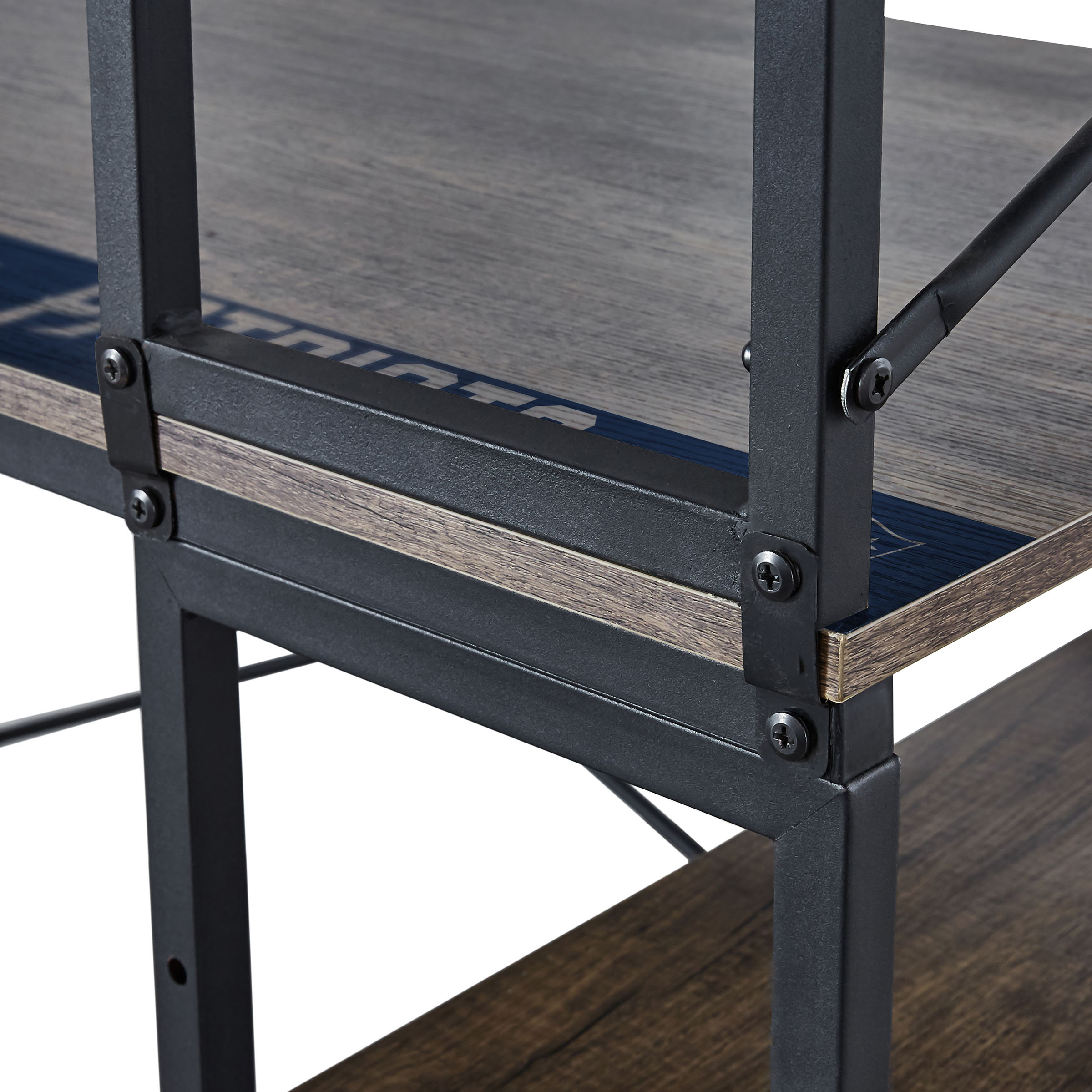 new england patriots industrial workspace desk