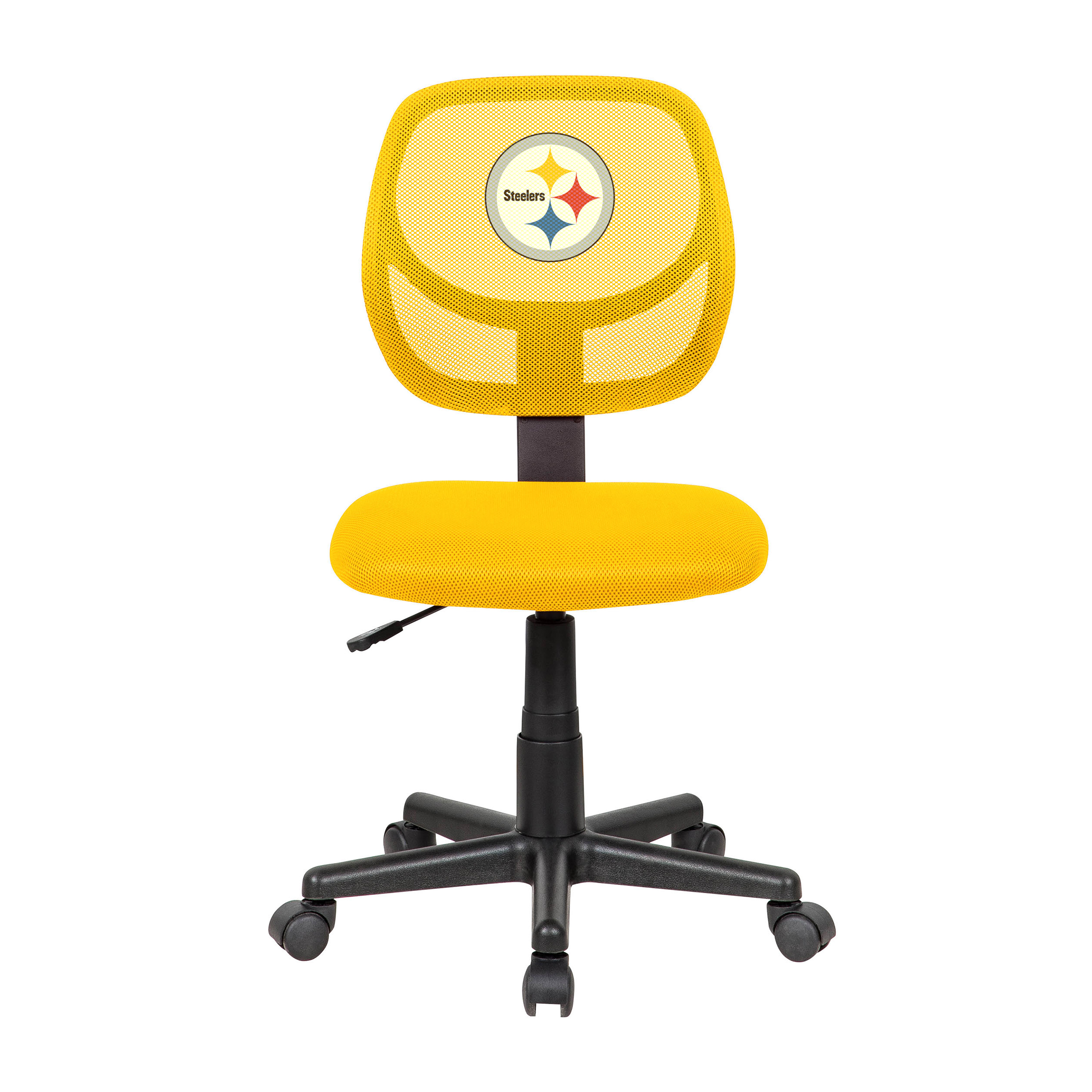 pittsburgh steelers armless mesh task chair