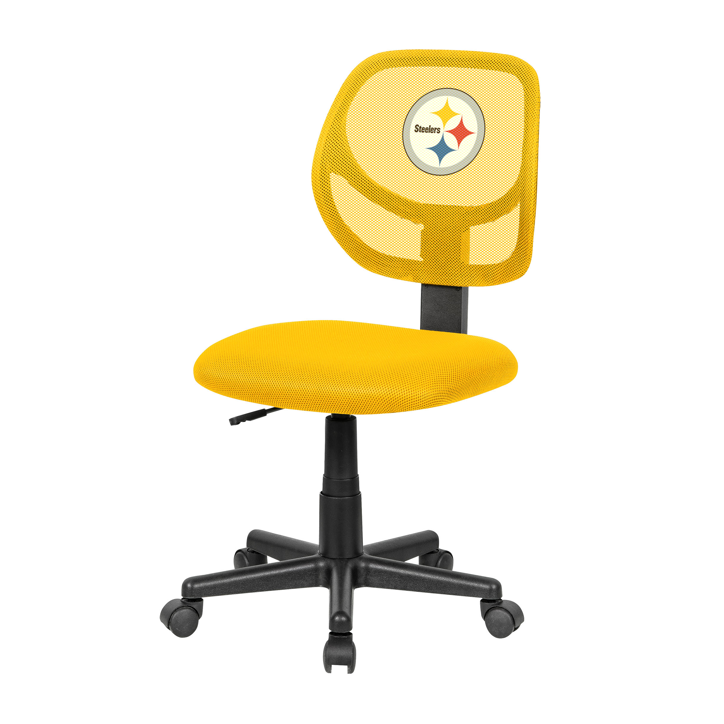 pittsburgh steelers armless mesh task chair