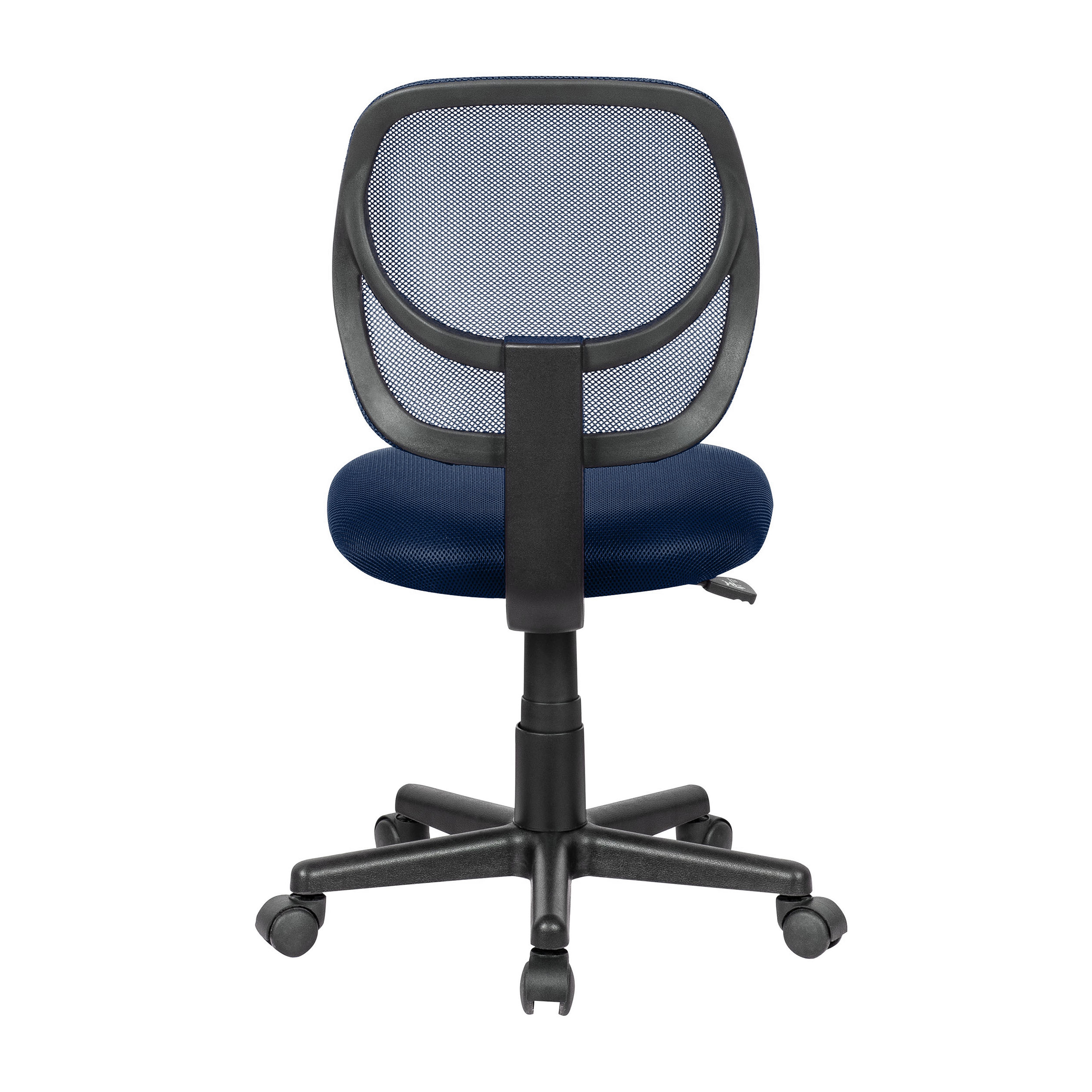 new england patriots navy armless adjustable height task chair