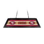 49ers 42 Inch Acrylic Billiard Lamp