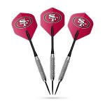 49ers Bristle Dartboard Cabinet Set