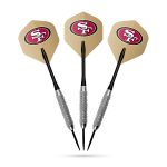 49ers Bristle Dartboard Cabinet Set