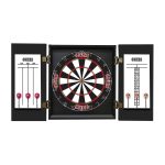 49ers Bristle Dartboard Cabinet Set