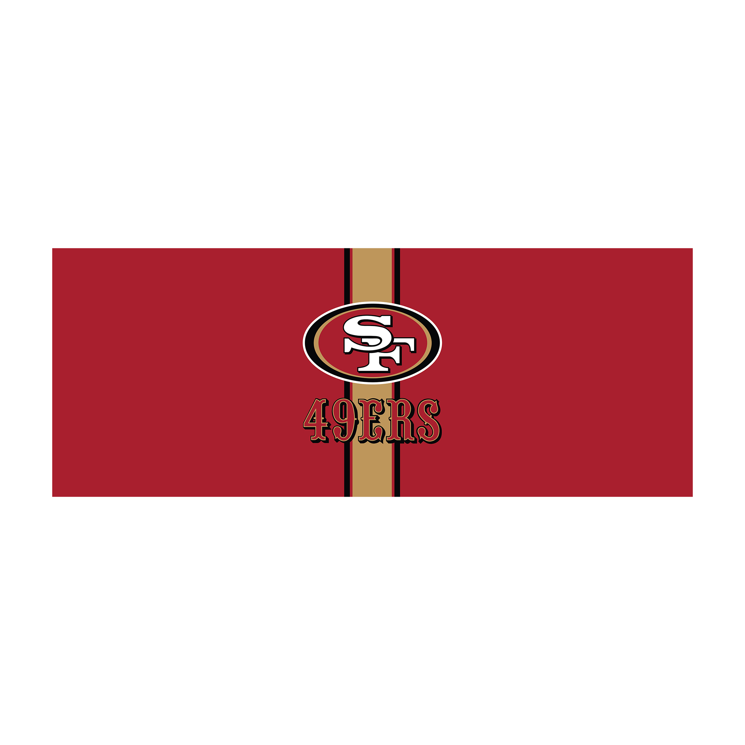 49ers Chrome USB Charging Lamp with Shade Insert San Collection 2 49ers Chrome USB Charging Lamp with Shade Insert San Collection - Image 2