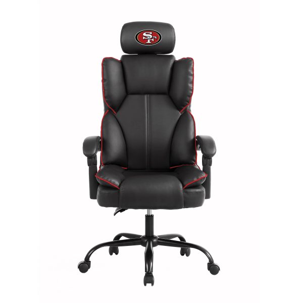 49ers Embroidered Headrest Champ Chair