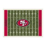 49ers Homefield 4 x 6 Football Field Area Rug